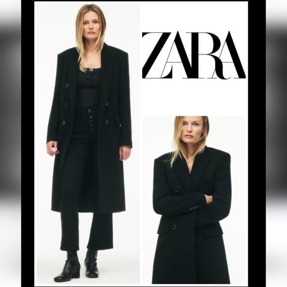 BNWT! Wool blend oversized coat Limited edition - Picture 1 of 10